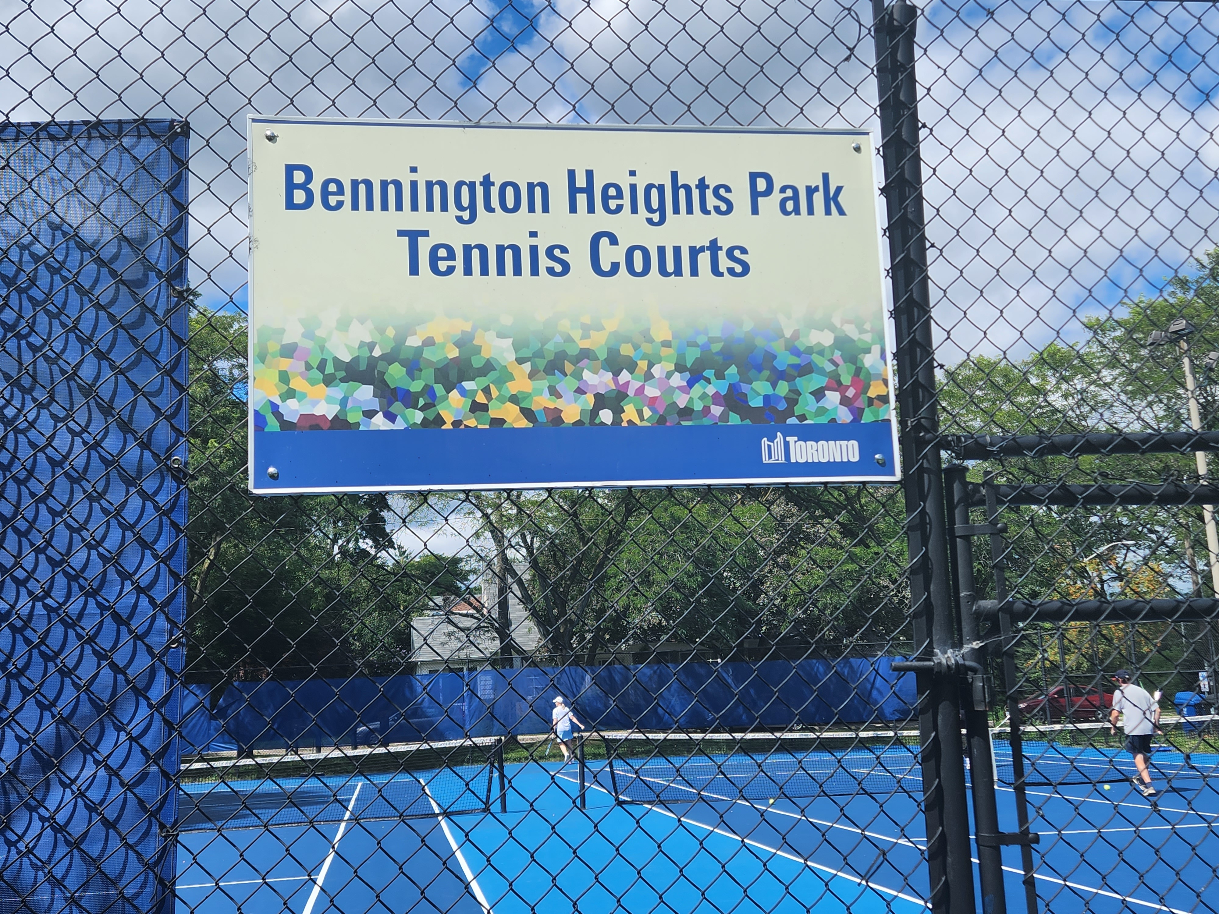 Bennington Heights Tennis Courts in East York, Ontario - Tennis court