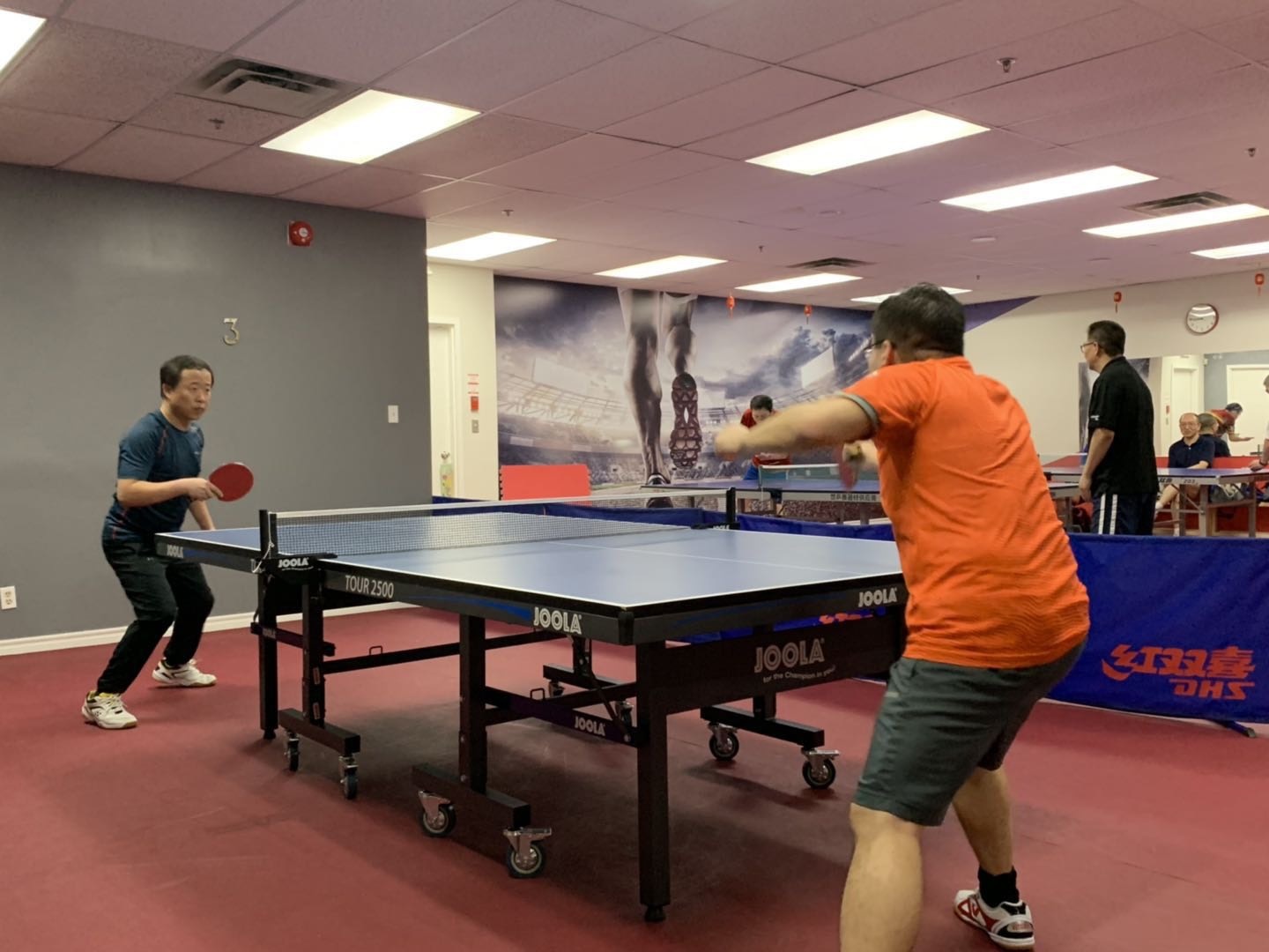Everyday Badminton and Table Tennis Club in Markham, Ontario - Badminton court