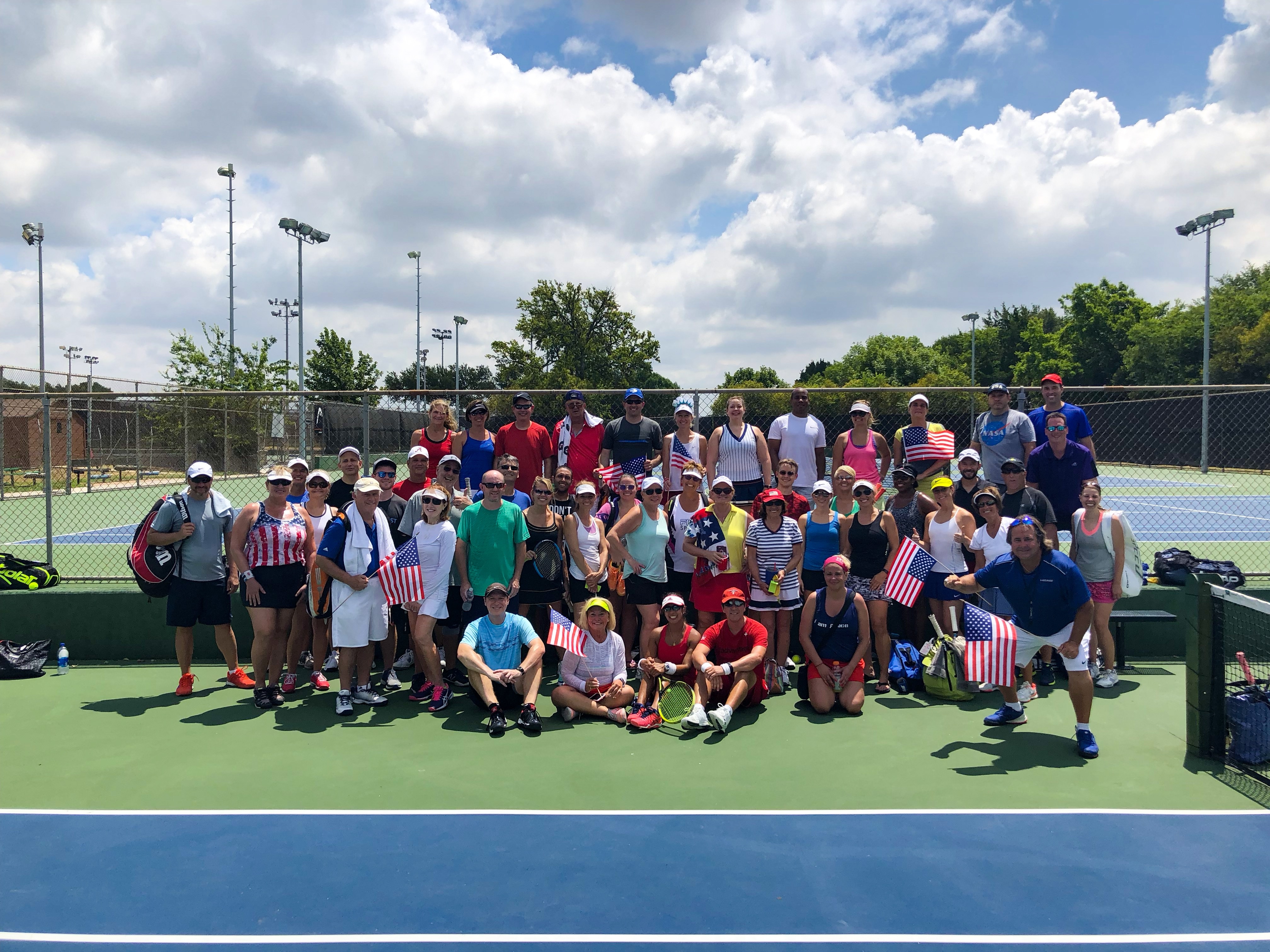 Fretz Tennis & PickleBall Center in Dallas, Texas - Tennis court