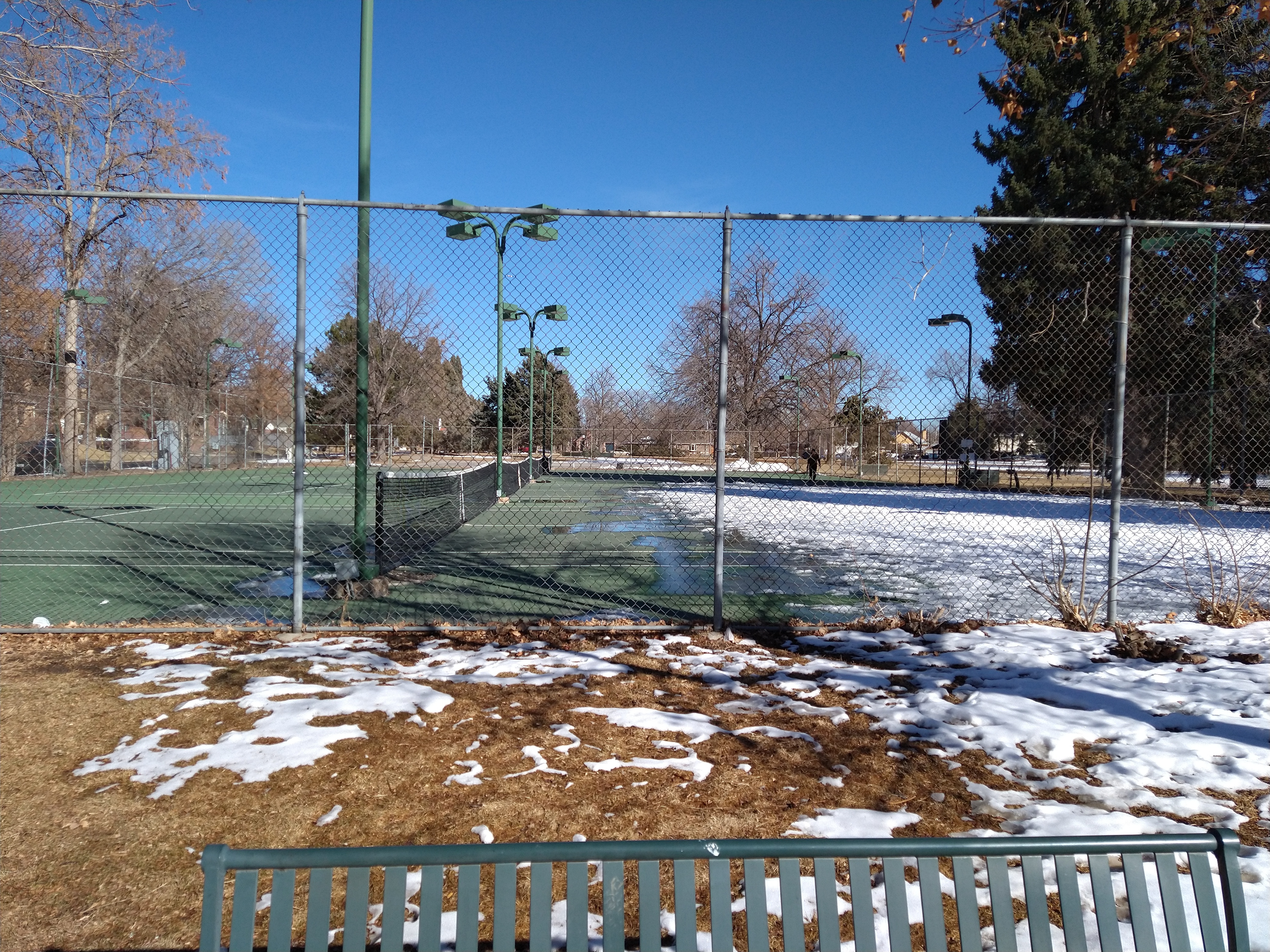 Lindsley Park Tennis Courts in Denver, Colorado - Tennis court