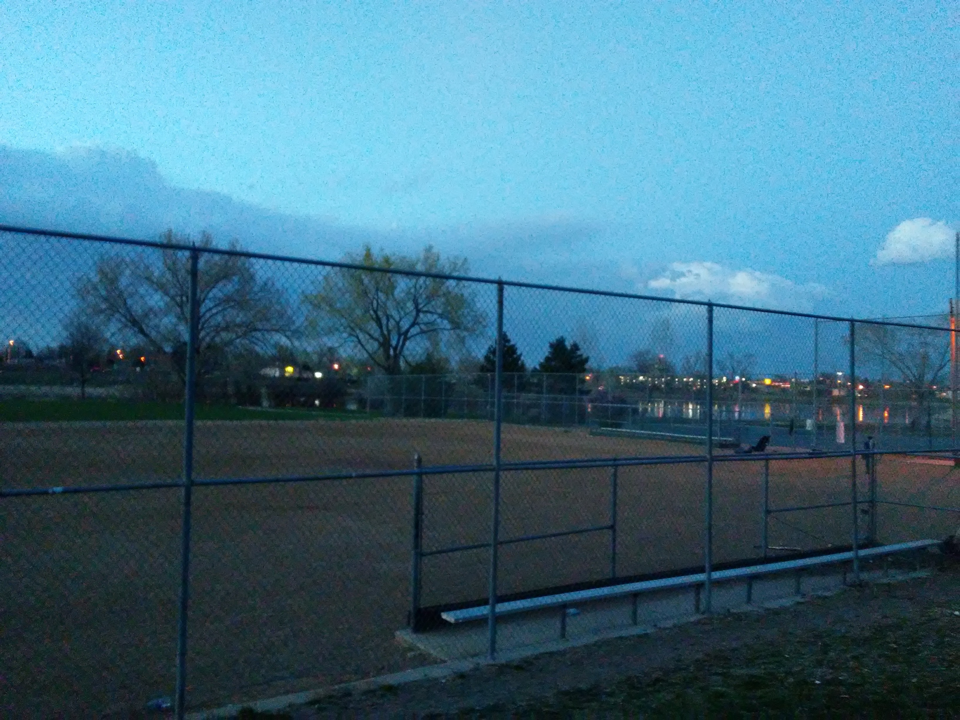 Rocky Mountain Lake Tennis Courts in Denver, Colorado - Tennis court