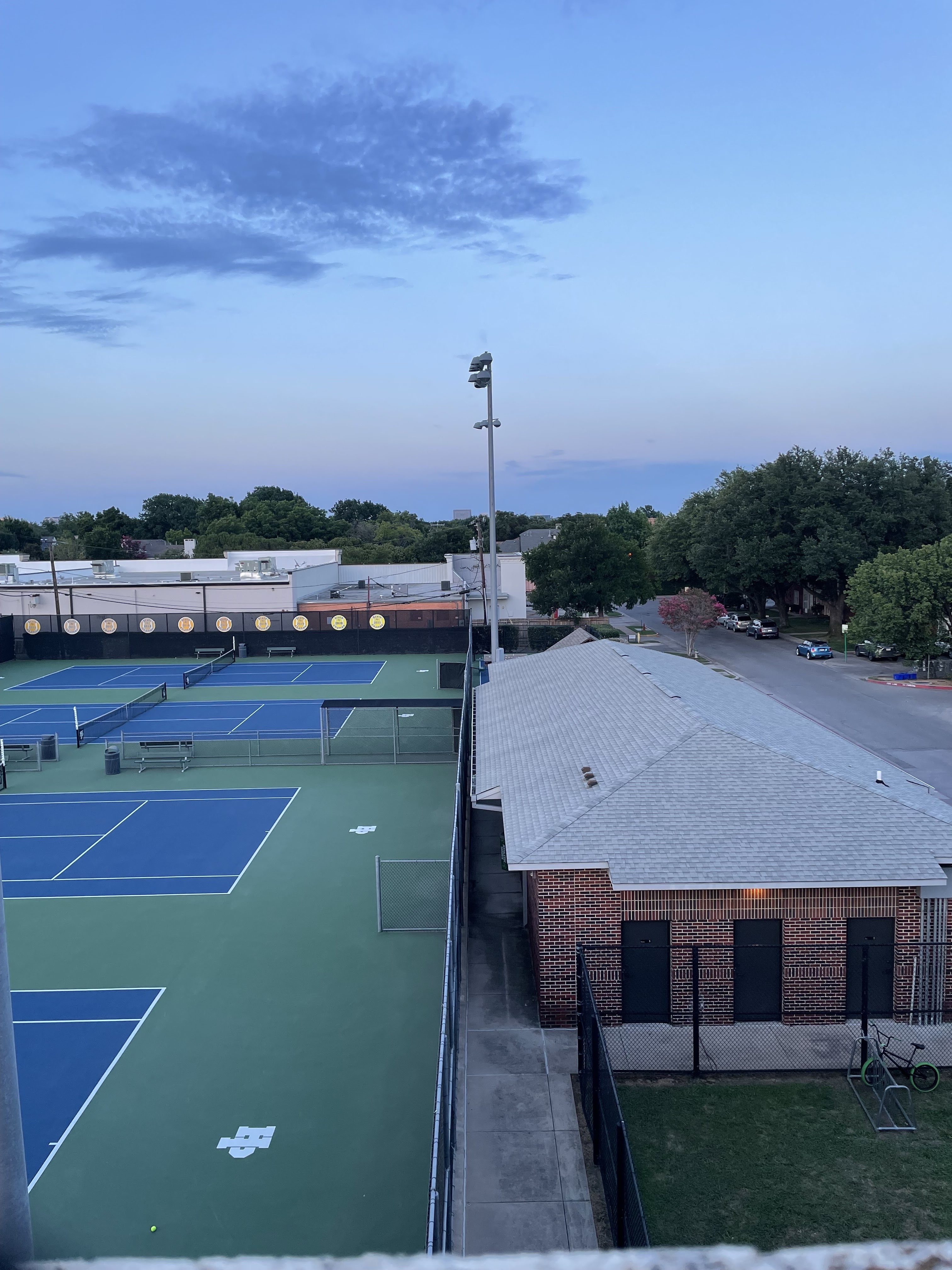 Seay Tennis Center in Dallas, Texas - Tennis court